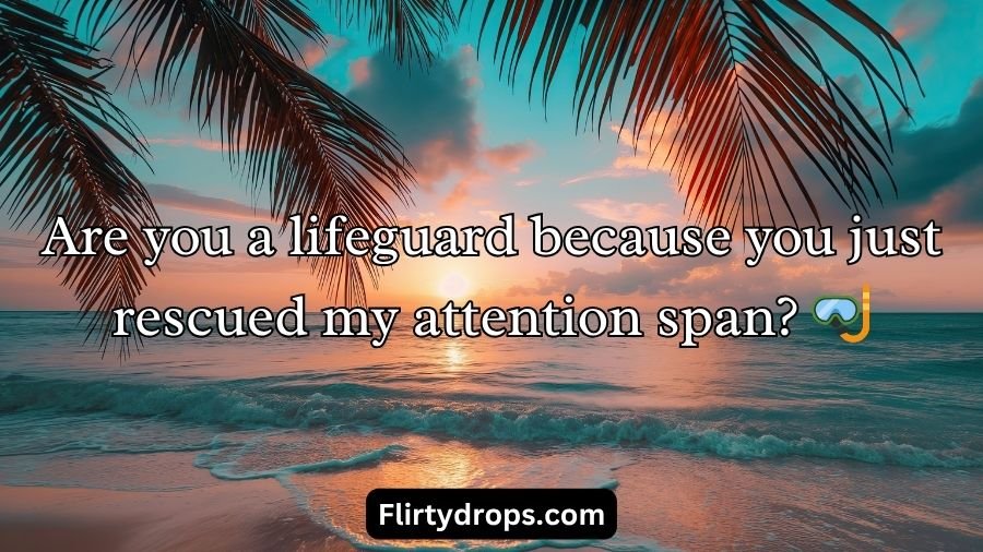 Best Beach Pickup Lines