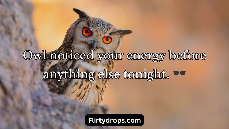 Best Owl Pick Up Lines