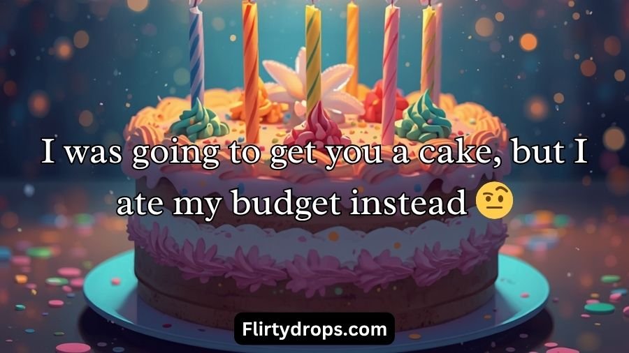 Birthday Pick Up Lines