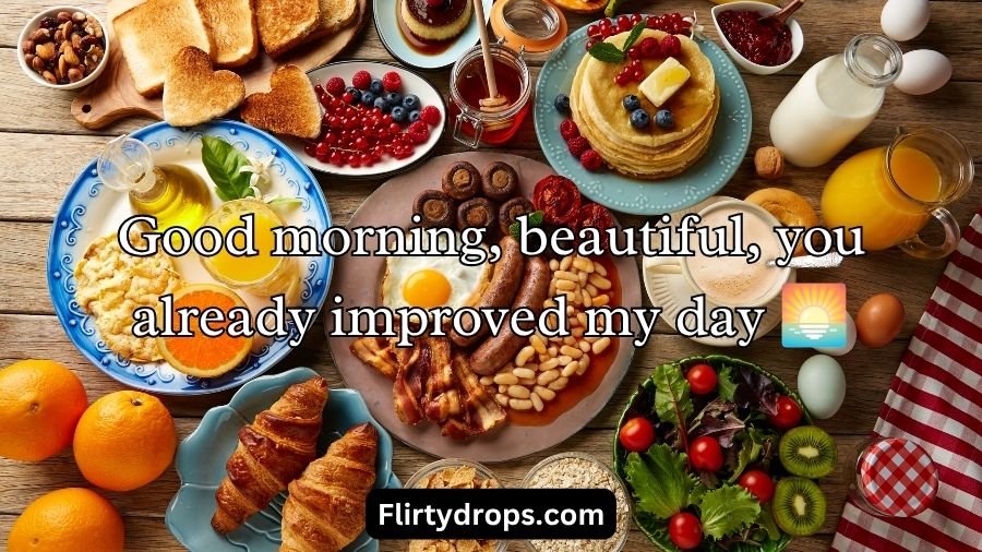 Breakfast Pick Up Lines