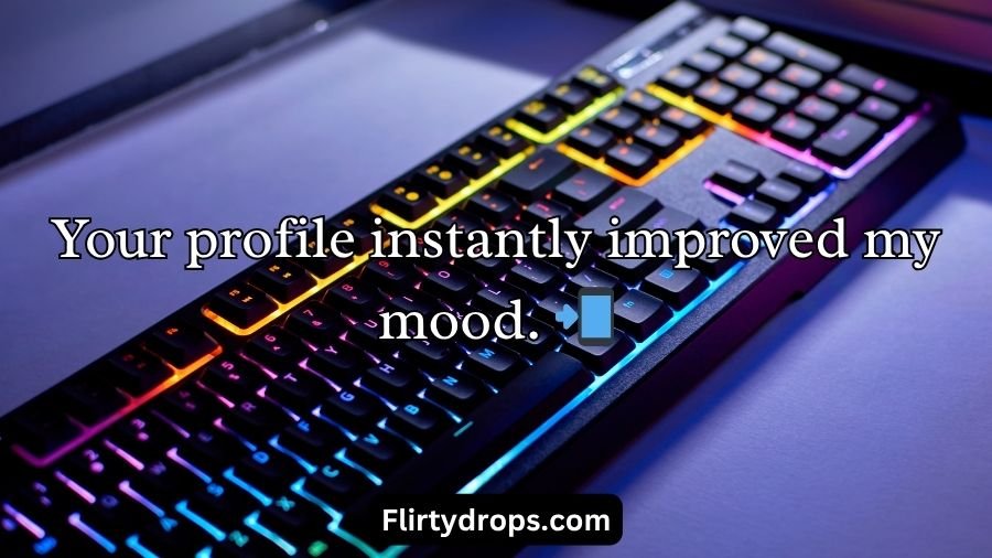 Keyboard Pickup Lines