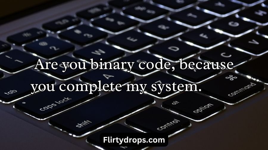 Keyboard Pickup Lines