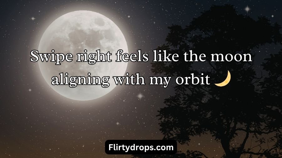 Moon Pick Up Lines
