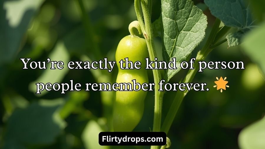 Pea Pickup Lines