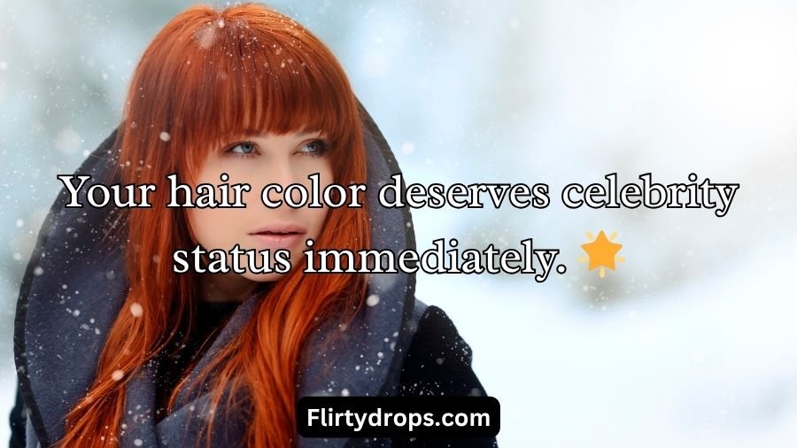 Redhead Pick-Up Lines
