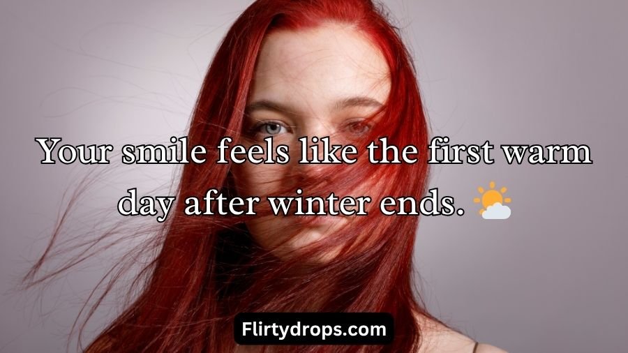 Redhead Pick-Up Lines