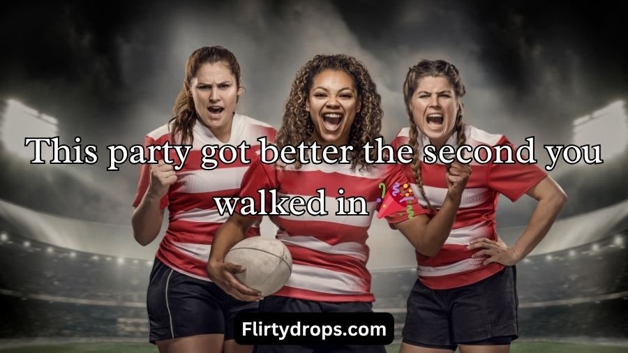 Rugby Pick Up Lines
