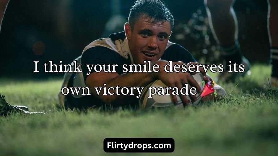 Rugby Pick Up Lines
