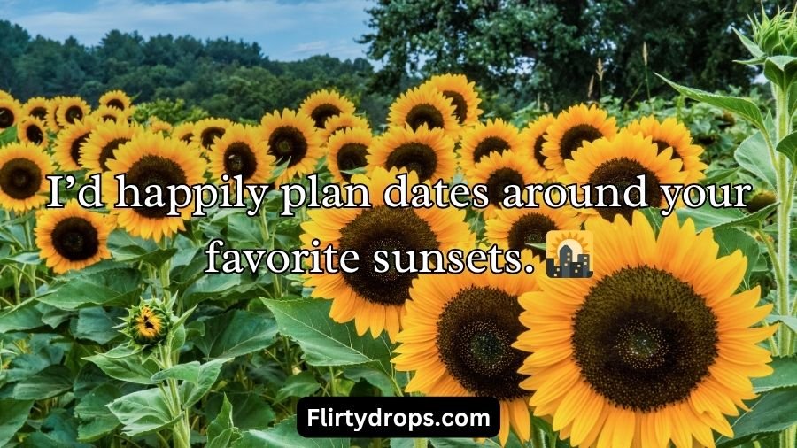 Sunflower Rizz Lines