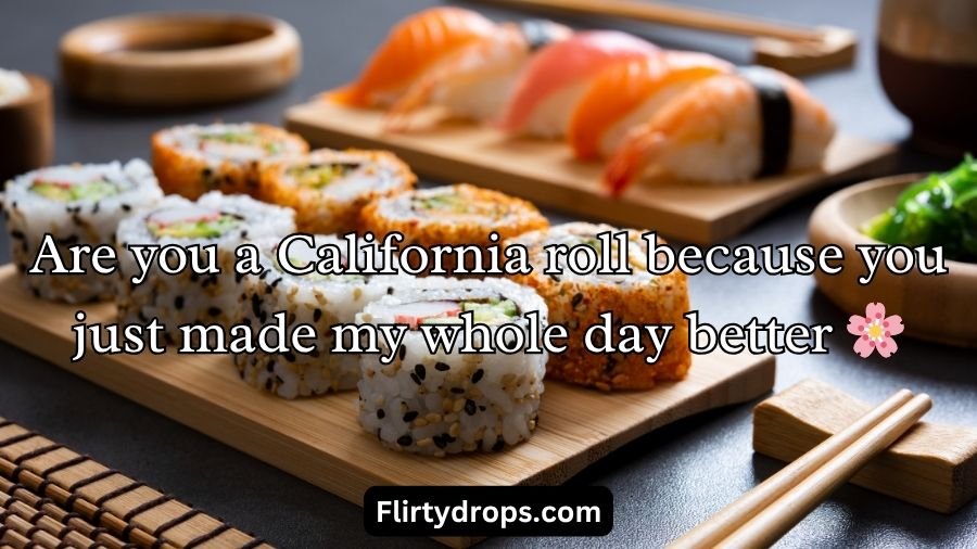 Sushi Pick Up Lines