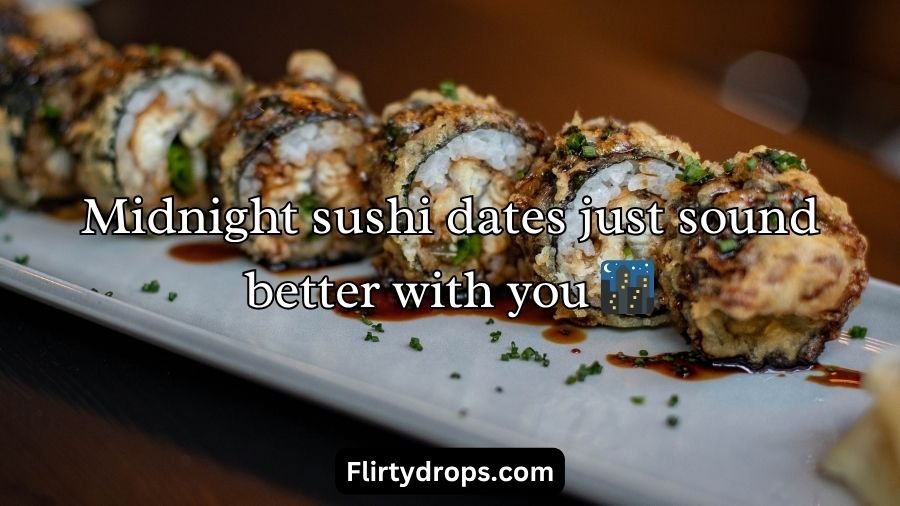 Sushi Pick Up Lines