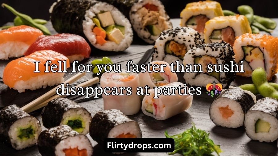 Sushi Pick Up Lines