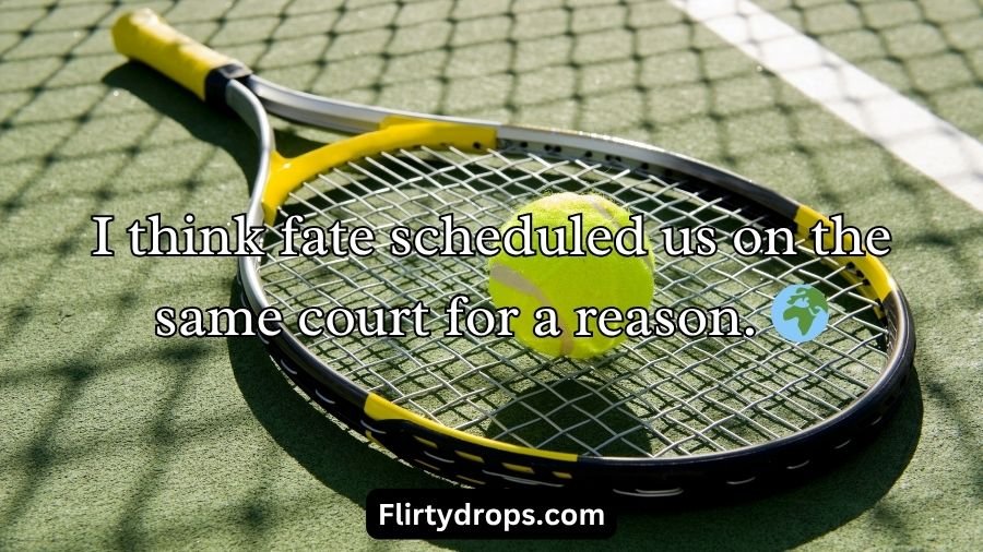 Tennis Pick Up Lines