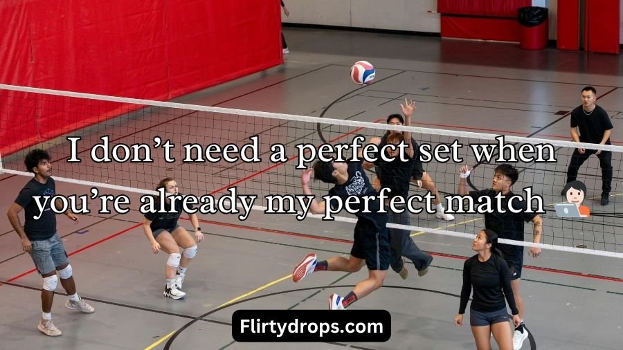 Volleyball Pick Up Lines