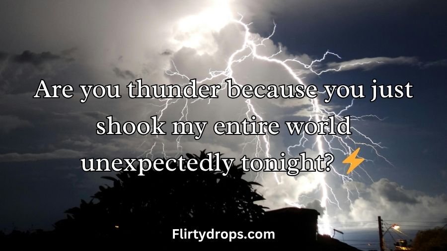 Weather Pick Up Lines
