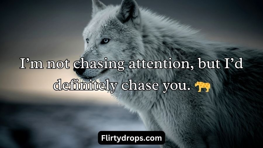Wolf Pick Up Lines