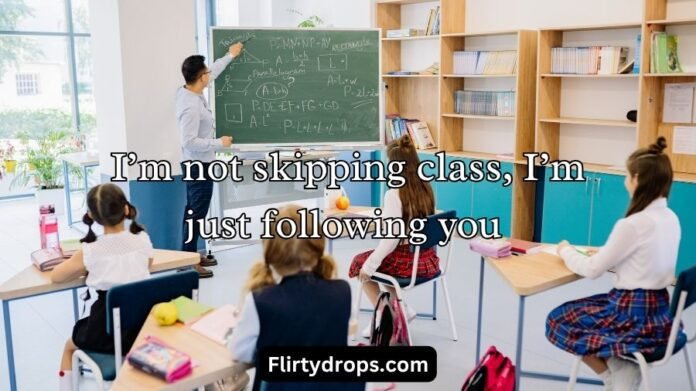 School pick up lines