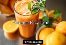 Orange Rizz Lines Orange Rizz Lines