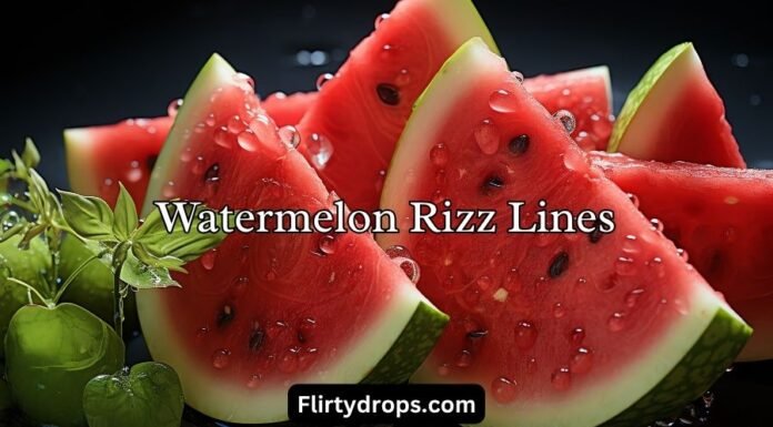 Watermelon Rizz Lines Watermelon Rizz Lines